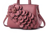 Women's Large All Seasons Pu Leather Vintage Style Handbag sku image 4
