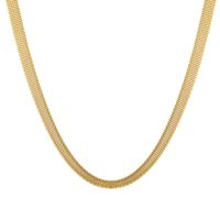 304 Stainless Steel 18K Gold Plated Vintage Style Plating Solid Color Necklace main image 6