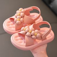 Kinder Süß Blume Runder Zeh Strandsandalen sku image 17