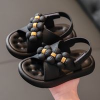 Kid's Cute Flower Round Toe Beach Sandals sku image 10