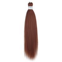 Women's Simple Style Street Japanese Silk Side Points Long Straight Hair Wigs sku image 9