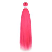 Women's Simple Style Street Japanese Silk Side Points Long Straight Hair Wigs sku image 36