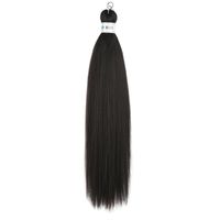 Women's Simple Style Street Japanese Silk Side Points Long Straight Hair Wigs sku image 3