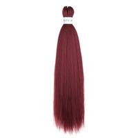 Women's Simple Style Street Japanese Silk Side Points Long Straight Hair Wigs sku image 11