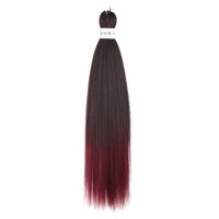 Women's Simple Style Street Japanese Silk Side Points Long Straight Hair Wigs sku image 47