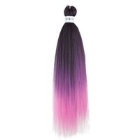 Women's Simple Style Street Japanese Silk Side Points Long Straight Hair Wigs sku image 75