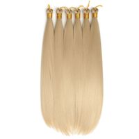 Women's Casual Home High Temperature Wire Centre Parting Long Straight Hair sku image 3