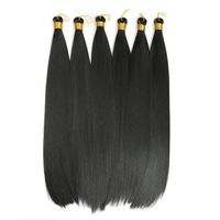 Women's Casual Home High Temperature Wire Centre Parting Long Straight Hair sku image 1