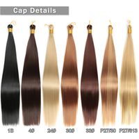 Women's Casual Home High Temperature Wire Centre Parting Long Straight Hair main image 4