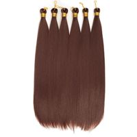 Women's Casual Home High Temperature Wire Centre Parting Long Straight Hair sku image 5