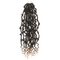 Women's Retro Street Japanese Silk Centre Parting Long Curly Hair Wigs sku image 2