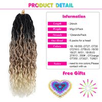 Women's African Style Casual Japanese Silk Long Curly Hair Wigs main image 4