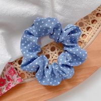 Mode Blume Synthetische Faser Plissee Haar Krawatte 1 Stück sku image 9