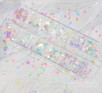 Fairy Style Shiny Square Sequin Nail Decoration Accessories 1 Set main image 4