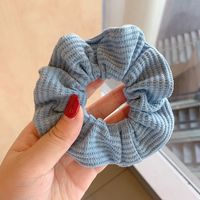 Fashion Flower Synthetic Fibre Pleated Hair Tie 1 Piece sku image 55