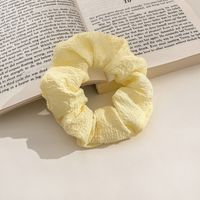 Fashion Flower Synthetic Fibre Pleated Hair Tie 1 Piece sku image 42