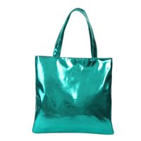 Women's Large Pu Leather Solid Color Streetwear Square Zipper Shoulder Bag Handbag Tote Bag main image 3