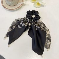 Elegant Lady Ditsy Floral Cloth Hair Tie sku image 2