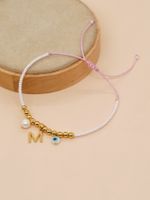 Bohemian Letter Eye Glass Wholesale Drawstring Bracelets main image 5