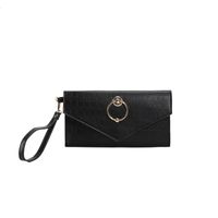 Women's Small All Seasons Pu Leather Elegant Classic Style Envelope Bag Clutch Bag main image 2