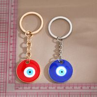 Casual Simple Style Devil's Eye Alloy Bag Pendant Keychain main image 5