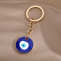 Casual Simple Style Devil's Eye Alloy Bag Pendant Keychain sku image 1