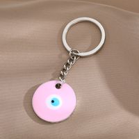 Casual Simple Style Devil's Eye Alloy Bag Pendant Keychain sku image 6