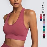 Sports Solid Color Nylon Collarless Active Tops Vest main image 1