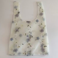 Women's Basic Flower Polyester Shopping Bags sku image 4