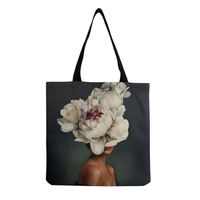 Women's Casual Flower Shopping Bags main image 4