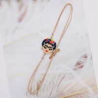 Cute Cartoon Character Glass Handmade Women's Bracelets main image 5