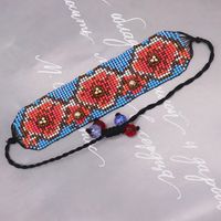 Simple Style Flower Seed Bead Patchwork Women's Bracelets main image 5