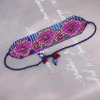 Simple Style Flower Seed Bead Patchwork Women's Bracelets main image 6