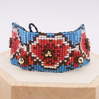 Simple Style Flower Seed Bead Patchwork Women's Bracelets sku image 2