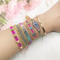 Ethnic Style Devil's Eye Glass Glass Women's Bracelets main image 1