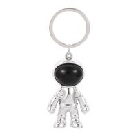 Cartoon Style Astronaut Plastic Unisex Bag Pendant Keychain sku image 3