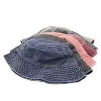 Unisex Basic Classic Style Solid Color Bucket Hat main image 5