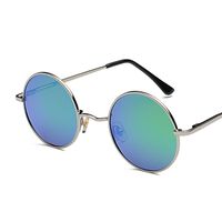 Casual Vacation Solid Color Tac Round Frame Full Frame Women's Sunglasses sku image 20