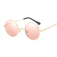 Casual Vacation Solid Color Tac Round Frame Full Frame Women's Sunglasses sku image 21