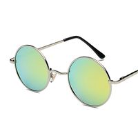 Casual Vacation Solid Color Tac Round Frame Full Frame Women's Sunglasses sku image 18