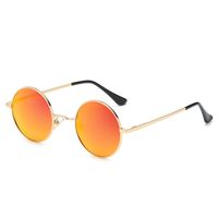 Casual Vacation Solid Color Tac Round Frame Full Frame Women's Sunglasses main image 4