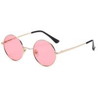 Casual Vacation Solid Color Tac Round Frame Full Frame Women's Sunglasses sku image 10