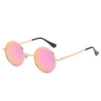 Casual Vacation Solid Color Tac Round Frame Full Frame Women's Sunglasses main image 2