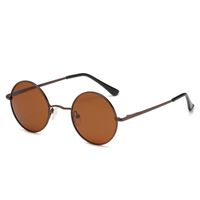 Casual Vacation Solid Color Tac Round Frame Full Frame Women's Sunglasses sku image 6