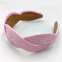 Retro Einfacher Stil Einfarbig Tuch Handgemacht Stricken Haarband sku image 6