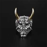 Retro Punk Cross Eagle Dragon Alloy Plating Men's Open Ring sku image 15