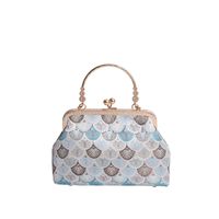 Bolso De Hombro De Estilo Vintage De Cuero Pu Pequeño Para Mujer sku image 4