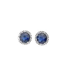 Retro Geometric Alloy Plating Inlay Artificial Gemstones Women's Drop Earrings sku image 3