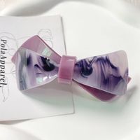 Elegant Bow Knot Arylic Hair Clip main image 6