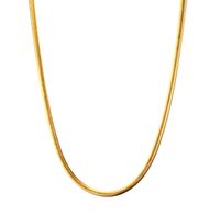 Simple Style Geometric Titanium Steel Plating Necklace sku image 16